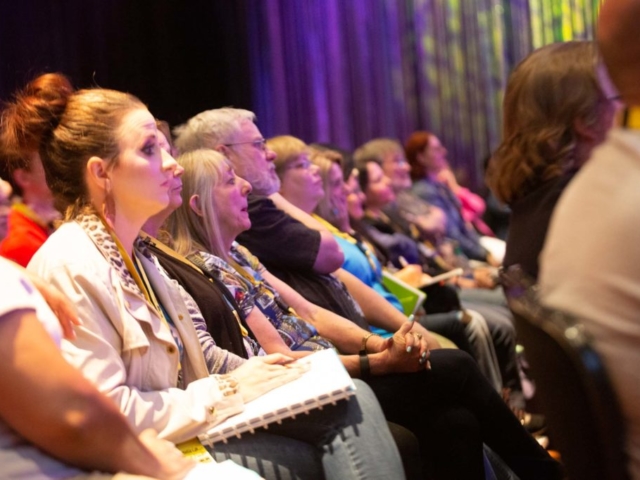 Attendees during the final 20Books Vegas panel.