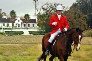 Man on horse